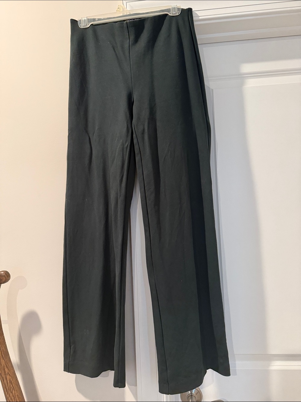 Rachel Zoe Green Wide-Leg Dress Pants